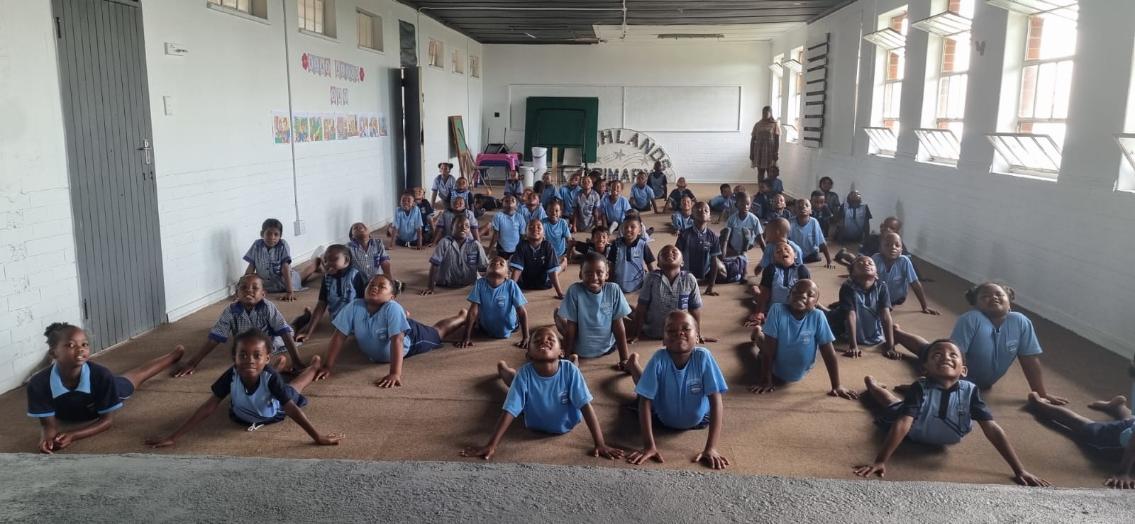 Featured image for “A New Home for Yoga: Yogam Yoga Seva Network Revamps the Highlands Primary School Hall”